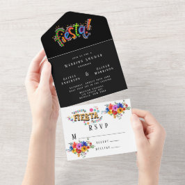 Fiesta Colorful Blommigt Möhippa