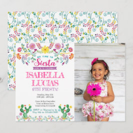 Fiesta, cumpleaños de Cinco de Mayo Inbjudningar