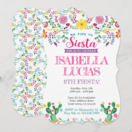 Fiesta, cumpleaños de Cinco de Mayo Inbjudningar