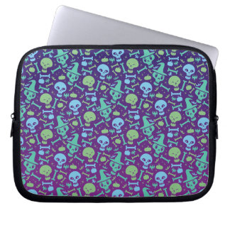 Fiesta de calaveras laptop fodral