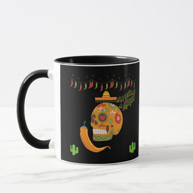 Fiesta de Fuego svart  Mugg (Vänster)