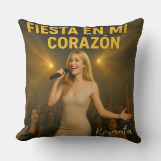 Fiesta en mi corazón - Dekokissen Kudde