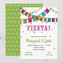 Fiesta-fest Invitation Inbjudningar