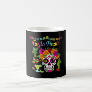 "Fiesta Finale" Färgglad Socker Skalle Möhippa Kaffemugg