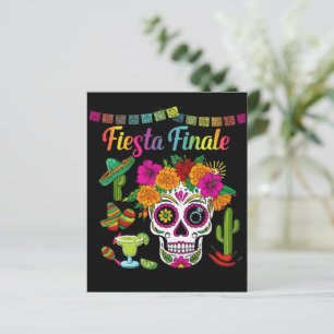 "Fiesta Finale" Färgglad Sockerskalle Möhippa