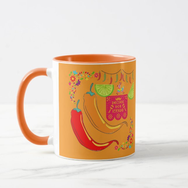 Fiesta Flame Spirit orange Mugg (Vänster)
