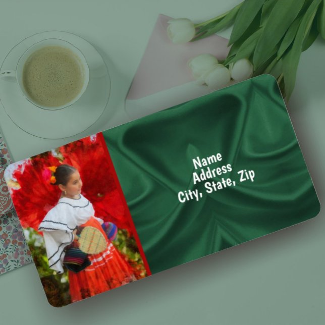 Fiesta Flower 2555 Adress Adressetikett (Skapare uppladdad)