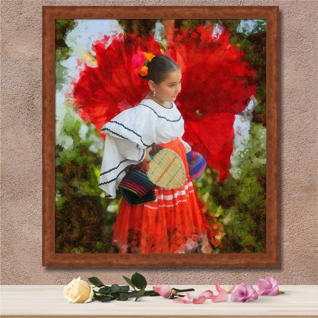 Fiesta Flower 2555 Art-utskrift Poster (Skapare uppladdad)