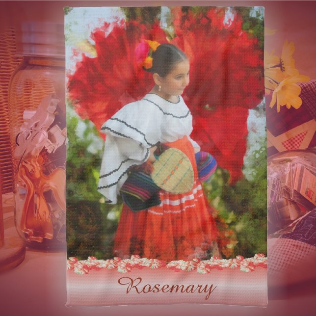 Fiesta Flower 2555 Kökshandduk (Skapare uppladdad)