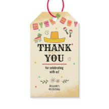 Fiesta Födelsedagsfest Gift-Märkre