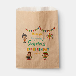 Fiesta-födelsedagstack för att du partibeställer v