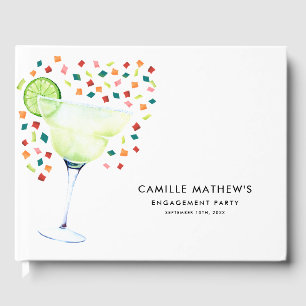 Fiesta Förlovningsfest Guest Bok