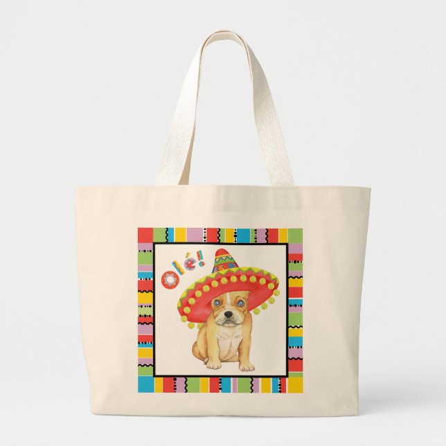 Fiesta Frenchie Jumbo Tygkasse (Framsidan)
