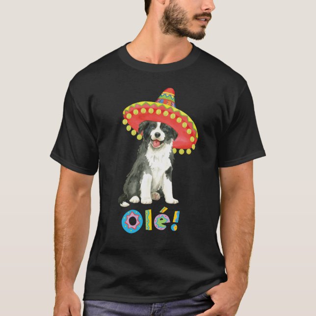 Fiesta Gräns Collie T Shirt (Framsida)