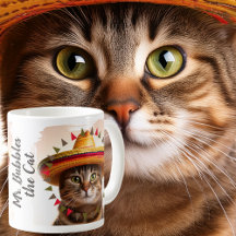 Fiesta gräns runt ditt fantastiska Cat-foto på
