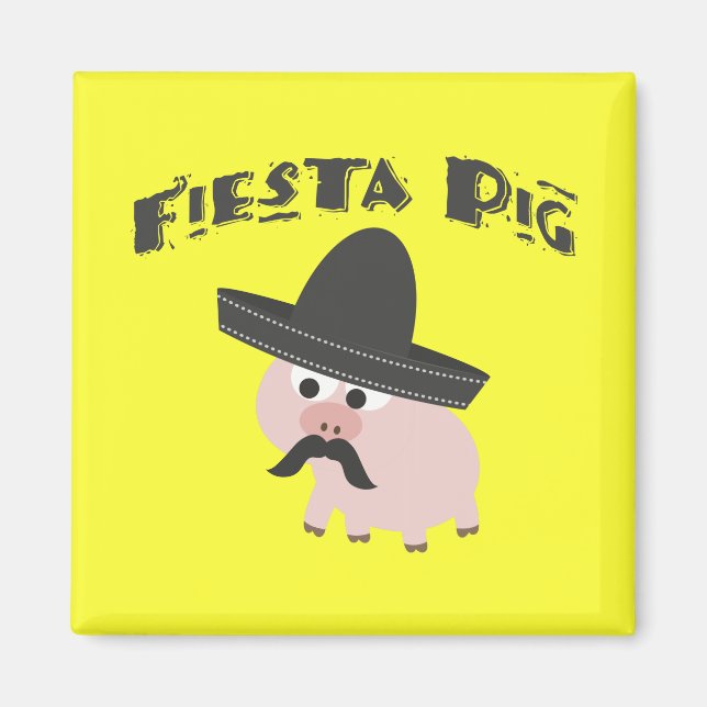 Fiesta Gris Magnet (Framsidan)