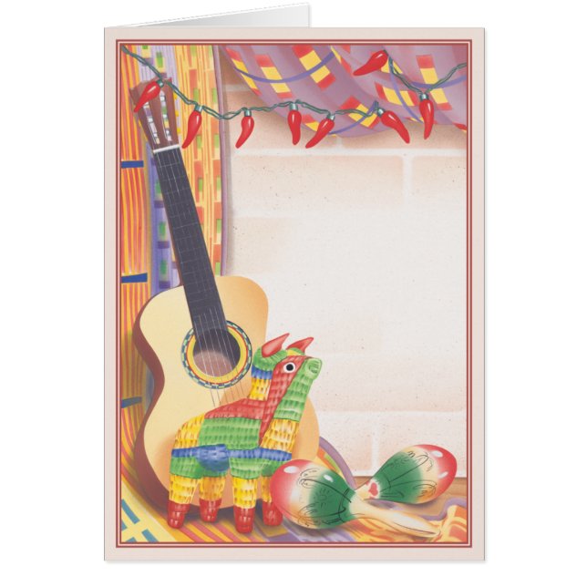 Fiesta© Hälsningskort (Framsidan)