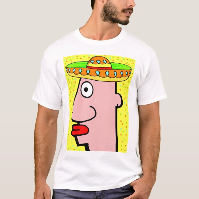 Fiesta Head Tee Shirt (Framsida)