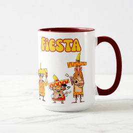 Fiesta Holiday Party Trio Mugg