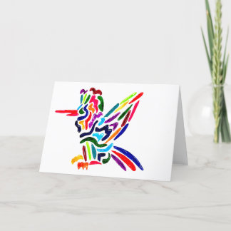 Fiesta Hummingbird Cards Tack Kort