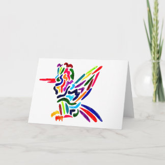 Fiesta Hummingbird-kort Tack Kort