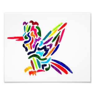 Fiesta Hummingbird Print Fototryck