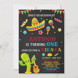 Fiesta inbjuds till inbjudan till fiesta-födelseda