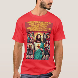 Fiesta Infernal: Cristo, Metal y Cerveza T Shirt