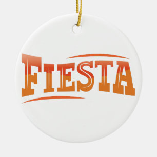 Fiesta Julgransprydnad Keramik