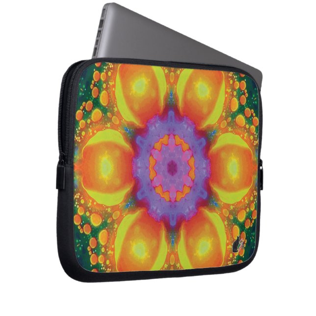 Fiesta Kaleidoscope Laptop sleeve (Framsidan Höger)