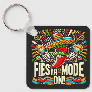 Fiesta-läge på! nyckelring