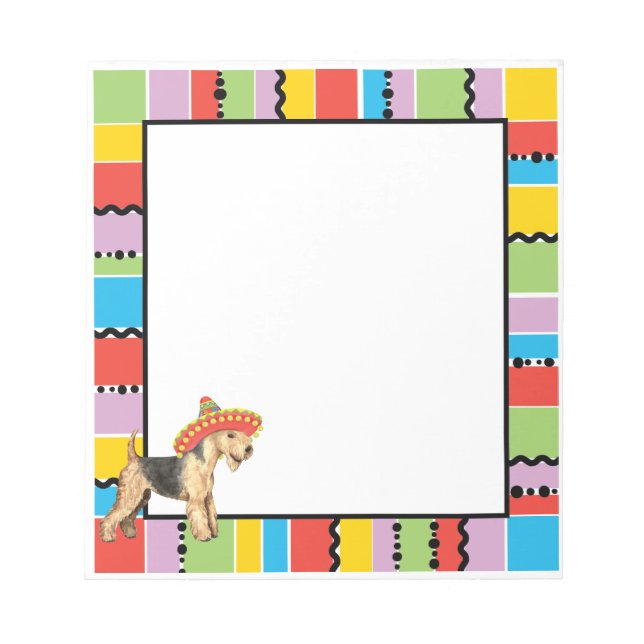 Fiesta Lakeland Terrier Anteckningsblock (Framsida)