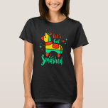 Fiesta Llama Pinata gör att vi kan få saschade Bac T Shirt<br><div class="desc">Fiesta Llama Pinata gör att vi kan få ett misslyckat Bachelorette-parti</div>