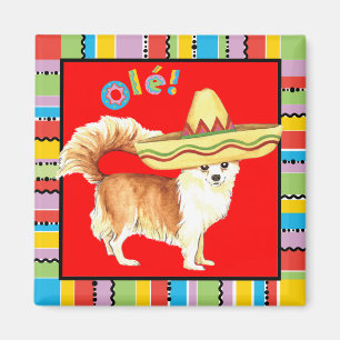 Fiesta Long Jacka Chihuahua Magnet