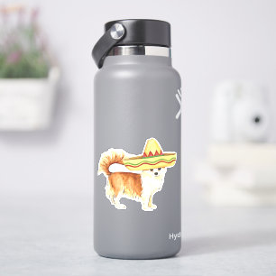 Fiesta Long Jacka Chihuahua Vinyl Sticker Klistermärken