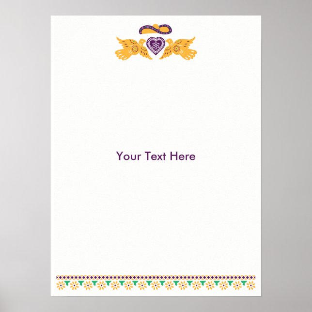 Fiesta Lovebird Poster (Framsidan)