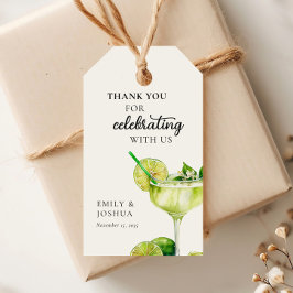 Fiesta Margarita Par Shower Presentetikett