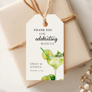 Fiesta Margarita Par Shower Presentetikett