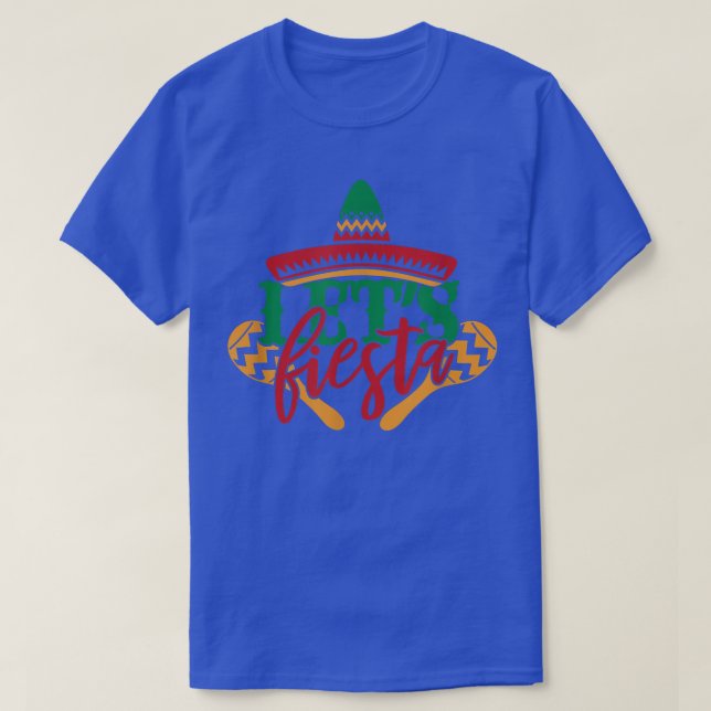 Fiesta Meican Cinco De Mayo Poncho Hat Manar Wo T Shirt (Design framsida)