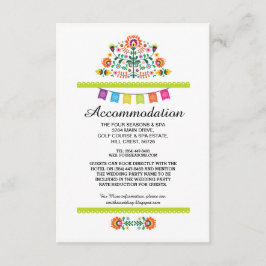 Fiesta Mexican Lime-inkvarteringen i Bröllopskort Tilläggskort