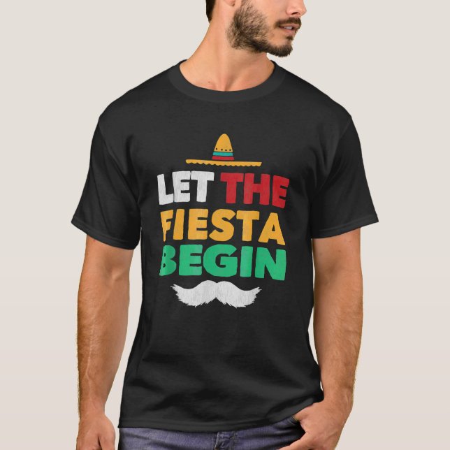 Fiesta Mexican Party Tee Cinco De Mayo (Framsida)