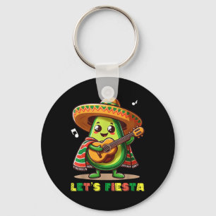 Fiesta Mexico - Avocado Cinco De Mayo Fiesta Nyckelring