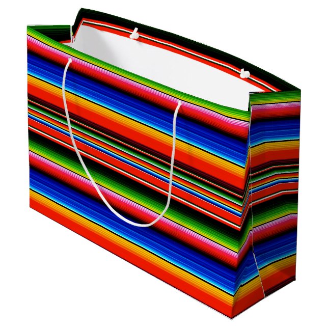 Fiesta Mexikansk Serape (Baksidan Vinklad)