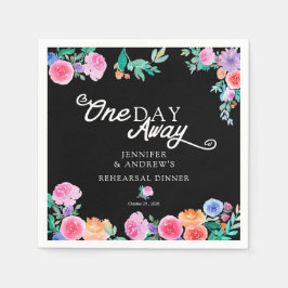 Fiesta | Mexikanska blommor | Övningsmiddag Pappersservett