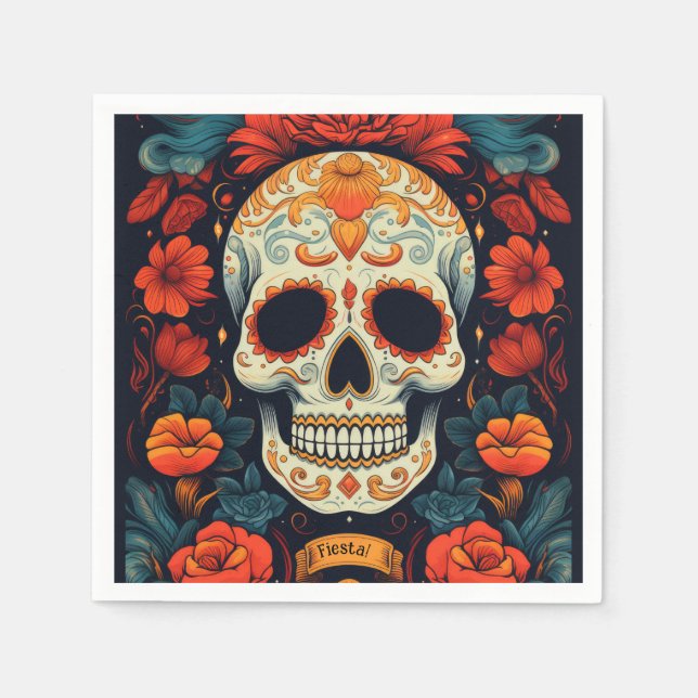 Fiesta! Mexikanska PARTY Pappersservett (Framsidan)