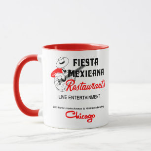 Fiesta Mexiko Restaurant, Chicago, IL Mugg