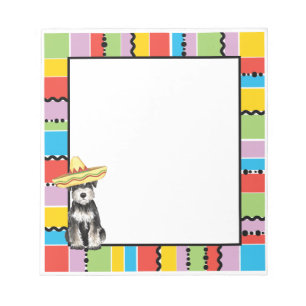 Fiesta Miniature Schnauzer Anteckningsblock