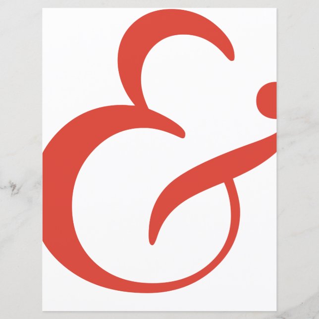 Fiesta | Modern Ampersand DIY-kuvertlinje (Framsida)