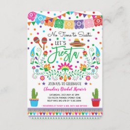 Fiesta Möhippa / Ingen tid för Siesta Mexican Inbjudningar