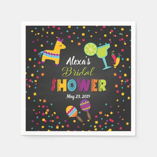 Fiesta Möhippa Napkins Pappersservett (Framsidan)